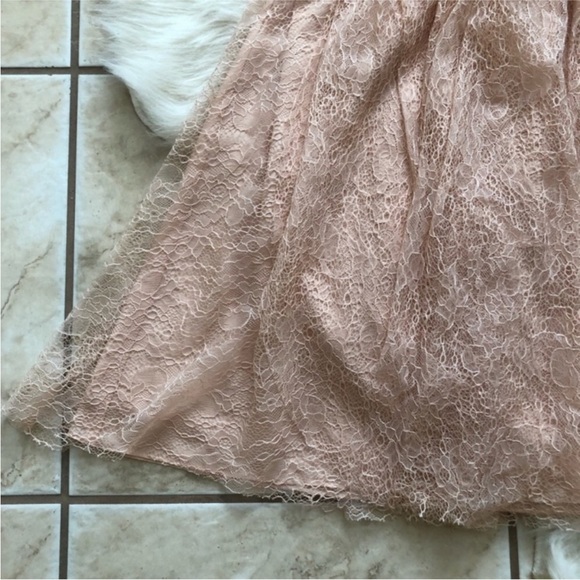 Jenny Yoo Lace Midi Bridesmaid Gown - Picture 7 of 9